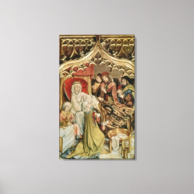 The St. Elizabeth Altarpiece Canvas Print (Front)