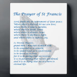 The St Francis Prayer Plaque<br><div class="desc">The St Francis Prayer, sometimes called the Prayer of Peace, is perhaps the best-loved prayer in the Catholic Church. Its popularity may have been further enhanced with the election of Pope Francis.</div>