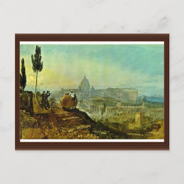 The St. Peter'S Church From The South By Turner J Postcard (Front)