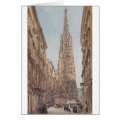 The St. Stephen's Cathedral in Vienna by Rudolf vo (Front)