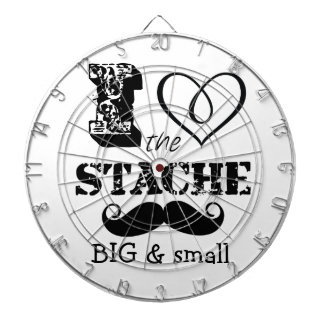 The Stache Moustache Pattern Dart Board