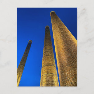 "The Stacks" at Revolution Mill, Greensboro NC USA Postcard