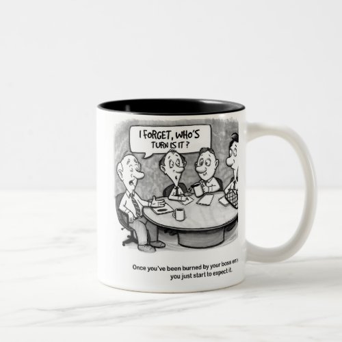 The Staff Meeting Two_Tone Coffee Mug
