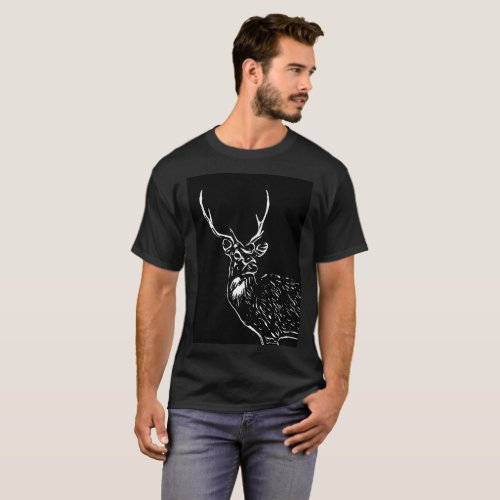 The Stag Mens Tee Shirt