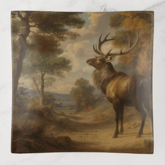 The Stag Trinket Tray