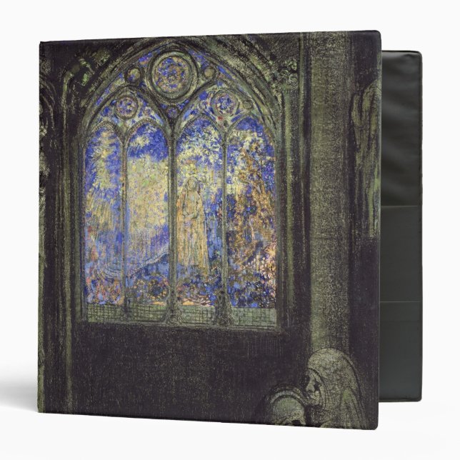The Stained Glass Window, 1904 Binder (Front/Inside)