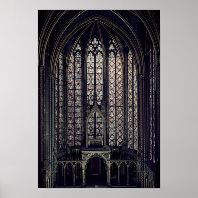 The stained glass window poster (Front)