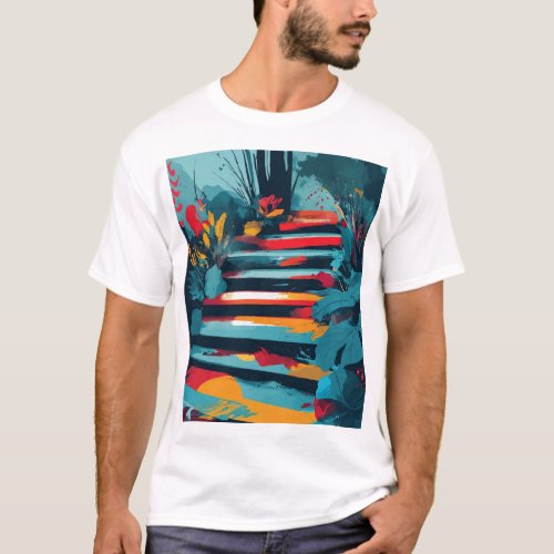 The Stairway of Emotions T_Shirt