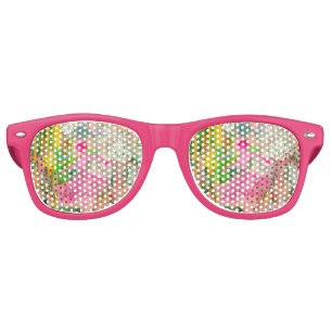 The Stalker - Neon Ballet Chaos Retro Sunglasses