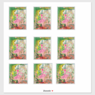 The Stalker - Neon Ballet Chaos Sticker