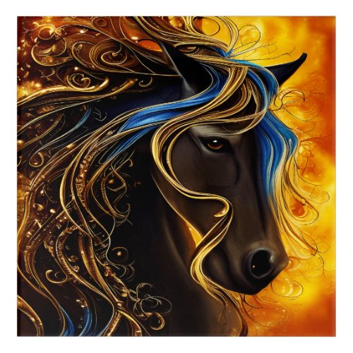 The Stallion Acrylic Print