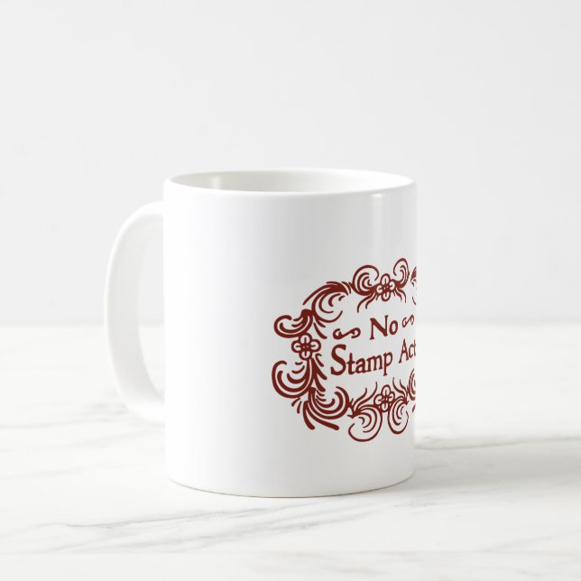 The Stamp Act Coffee Mug (Front Left)
