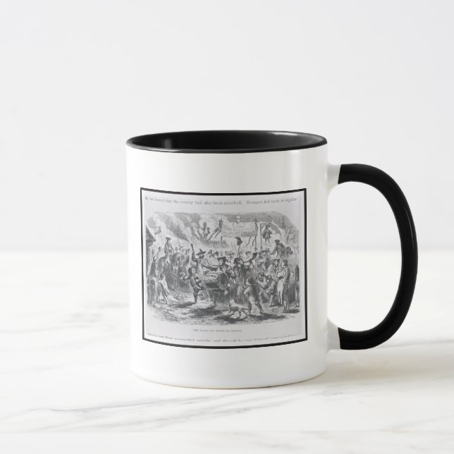 The Stamp Act Riots at Boston Mug (Right)