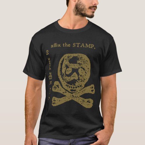 The Stamp Protest image against Stamp Act during  T_Shirt