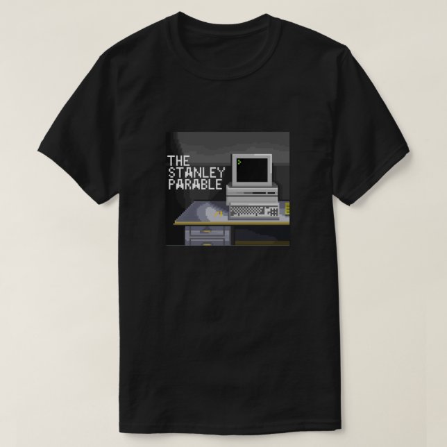 The Stanley Parable Fitted T-Shirt (Design Front)