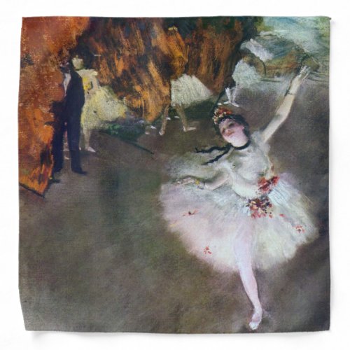 The Star Ballerina Edgar Degas 1878 Bandana