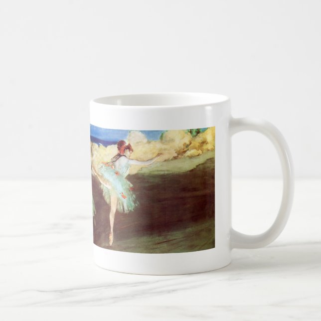 The Star: Dancer on Point by Degas Coffee Mug (Right)