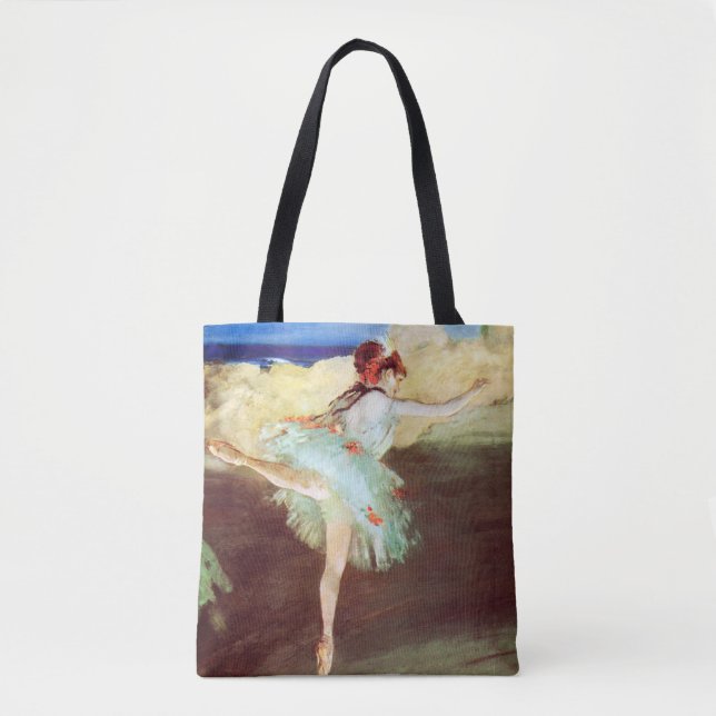 The Star: Dancer on Point by Degas Tote Bag (Front)