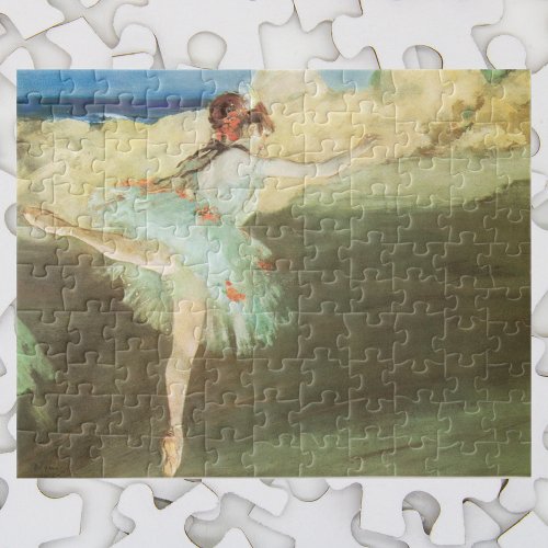 The Star Dancer on Point by Edgar Degas Jigsaw Puzzle