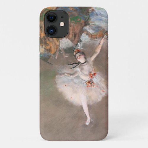The Star Dancer on Stage Edgar Degas Ballet iPhone 11 Case