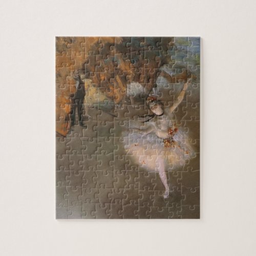The Star Dancer on the Stage by Degas Jigsaw Puzzle