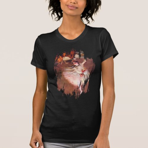 The Star Dancer on the Stage by Edgar Degas T_Shirt