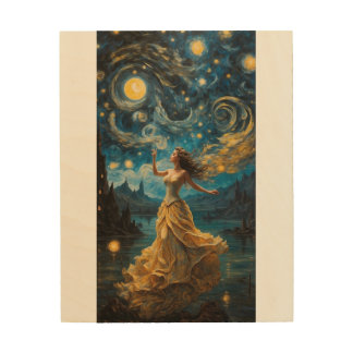 The Star Dancer Wood Wall Art