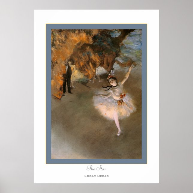 The Star~ Edgar Degas Poster (Front)
