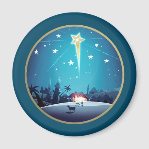 The Star of Bethlehem Christmas Gift Magnets