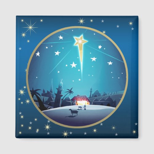 The Star of Bethlehem Christmas Gift Magnets