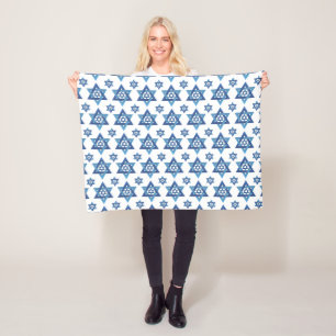 The Star of David,Jewish,Israel,   Fleece Blanket