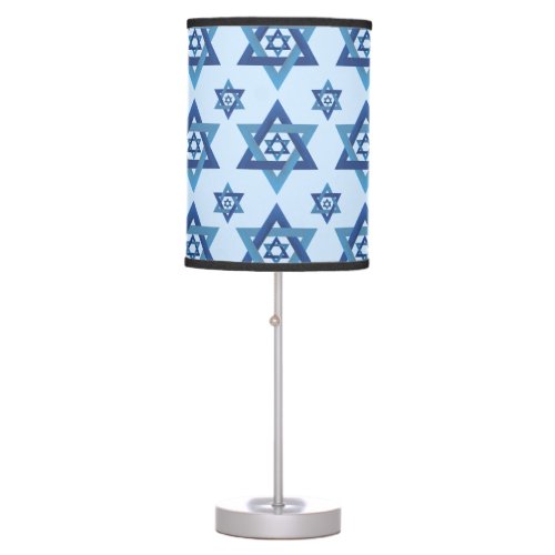 The Star of DavidJewishIsraelmagen David   Table Lamp