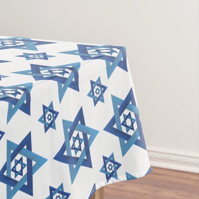 The Star of David,Jewish,Israel,  Tablecloth (In Situ)