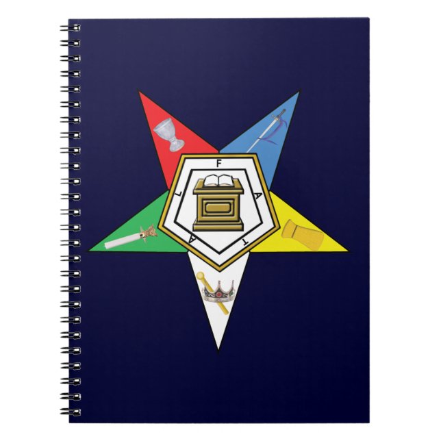 The Star of the OES Notebook (Front)