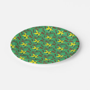 The star shines brightly this Christmas Paper Plates