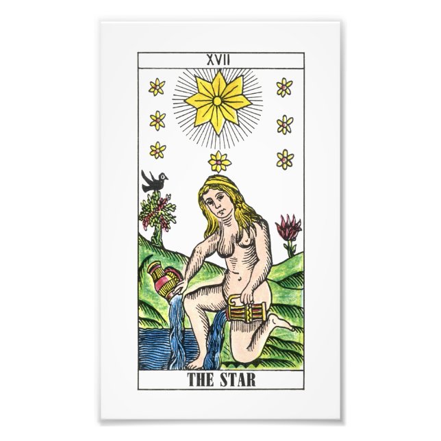 The Star Tarot Card Photo Print (Front)