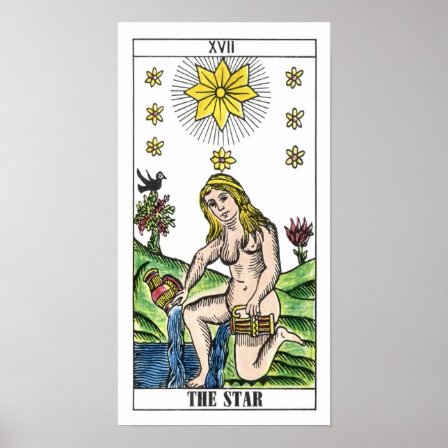 The Star Tarot Card Poster (Front)