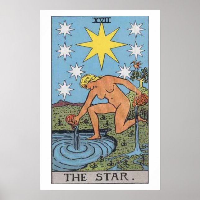 The Star Tarot Card Poster (Front)