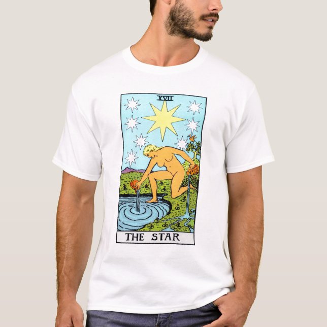The Star Tarot Card T-Shirt (Front)