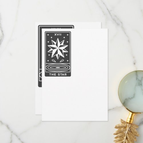 The Star Tarot Cards  Note Cards