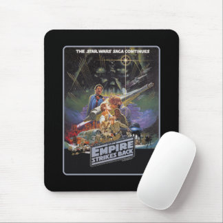 The Star Wars Saga Continues Mouse Pad