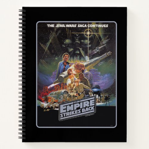 The Star Wars Saga Continues Notebook