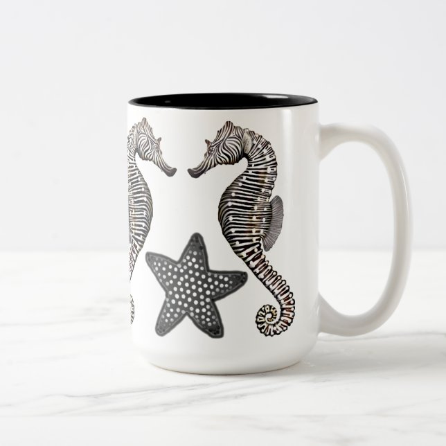 The Starfish Seahorse Mug (Right)