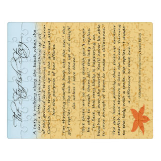 The Starfish Story Jigsaw Puzzle