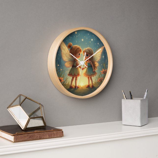 The Starlight fairy Wall Clock (Office)