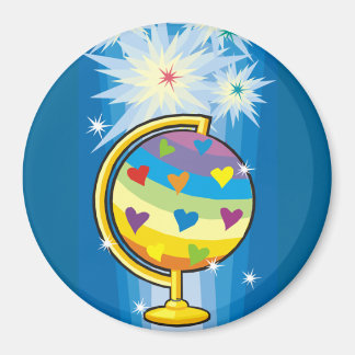 The Starry Globe - Magnet