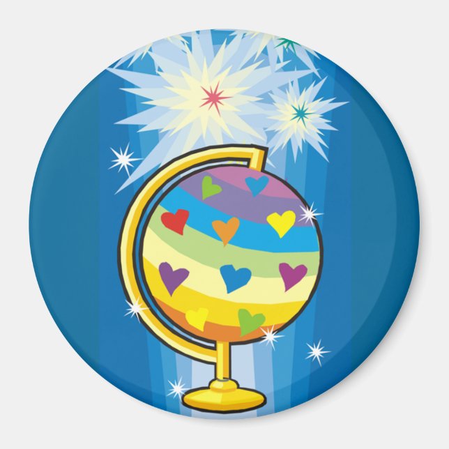 The Starry Globe - Magnet (Front)