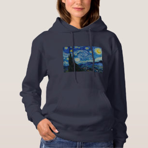 the starry night 1889 by vincent van gogh hoodie