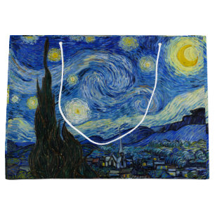The Starry Night, 1889 by Vincent van Gogh Large Gift Bag