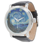The Starry Night (1889) by Vincent Van Gogh Watch (Angled)